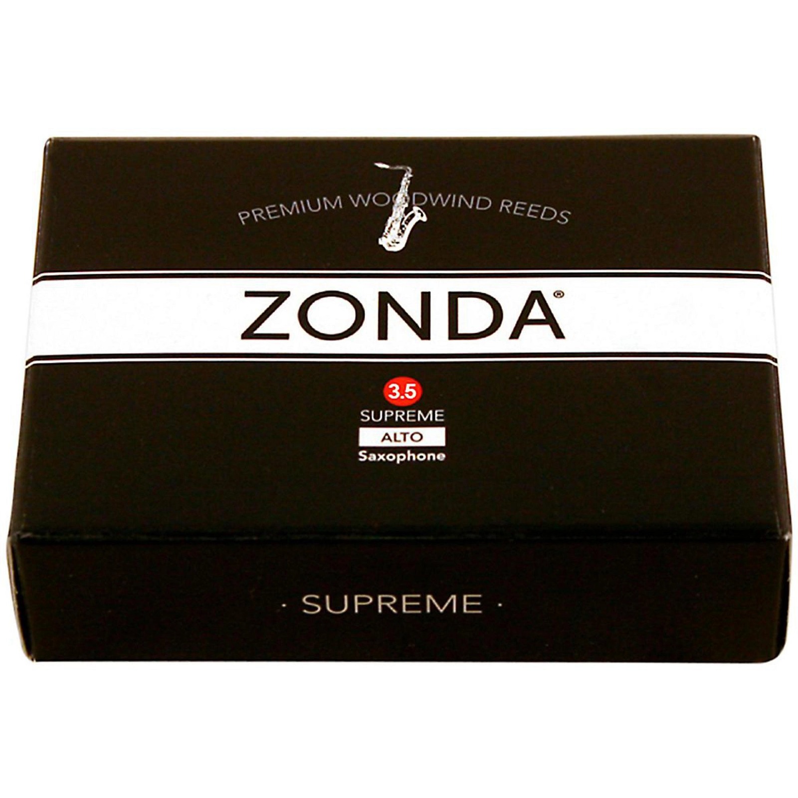 Zonda Reeds, Supreme Alto Sax, #3.5, 5ct