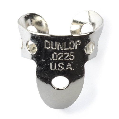 Dunlop Dunlop 33R0225 Nickle Silver Finger Pick .0225" (20 Pack)