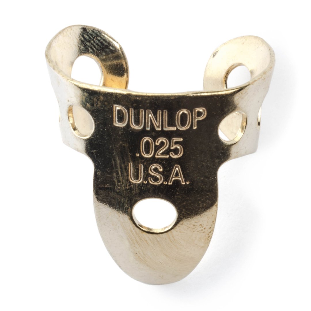 Dunlop Dunlop 37R025 Brass Finger Pick .025" (20 Pack)