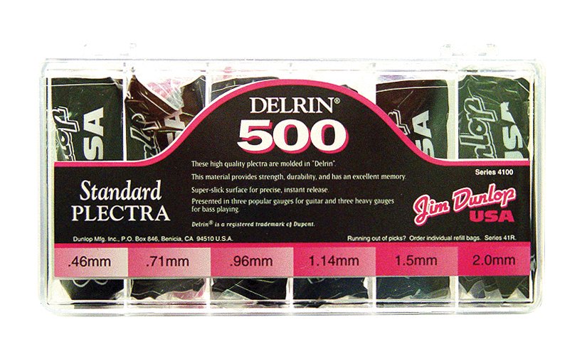 Dunlop Dunlop 4100 Delrin 500 Pick Display Assortment