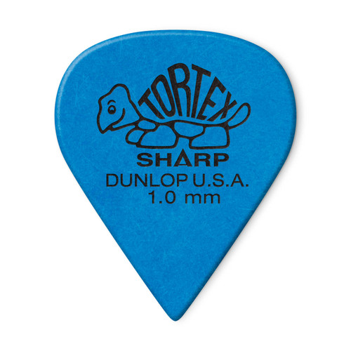 Dunlop Dunlop 412100R Tortex Sharp Guitar Pick 1.0mm (72 Pack)