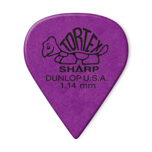 Dunlop Dunlop 412R114 Tortex Sharp Guitar Pick 1.14mm (72 Pack)