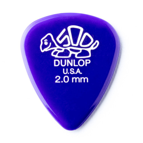 Dunlop Dunlop 41R200 Delrin 500 Guitar Pick 2.00mm
