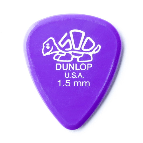 Dunlop Dunlop 41R150 Delrin 500 Guitar Pick 1.50mm (72 Pack)