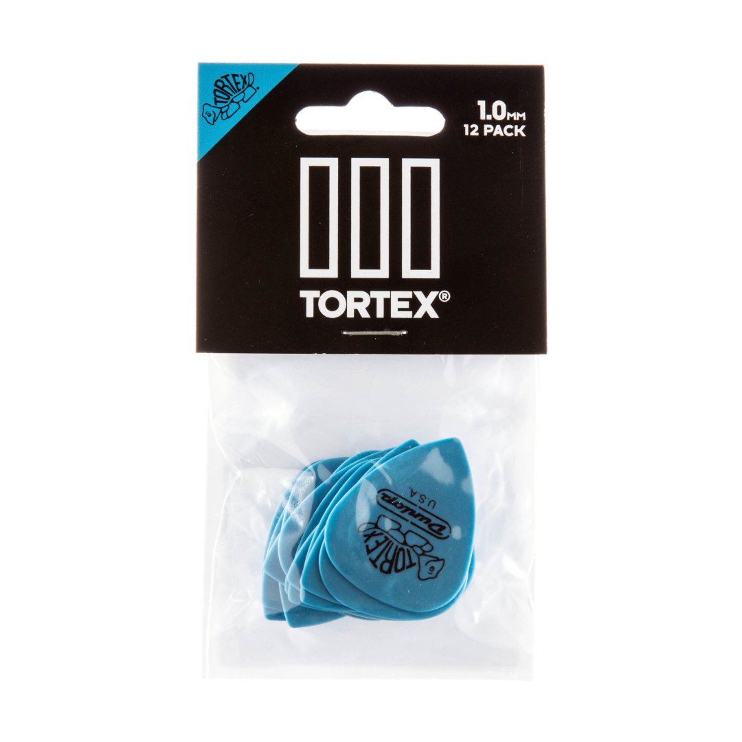 Dunlop Dunlop 462P100 Tortex TIII Guitar Pick 1.0mm (12 Pack)
