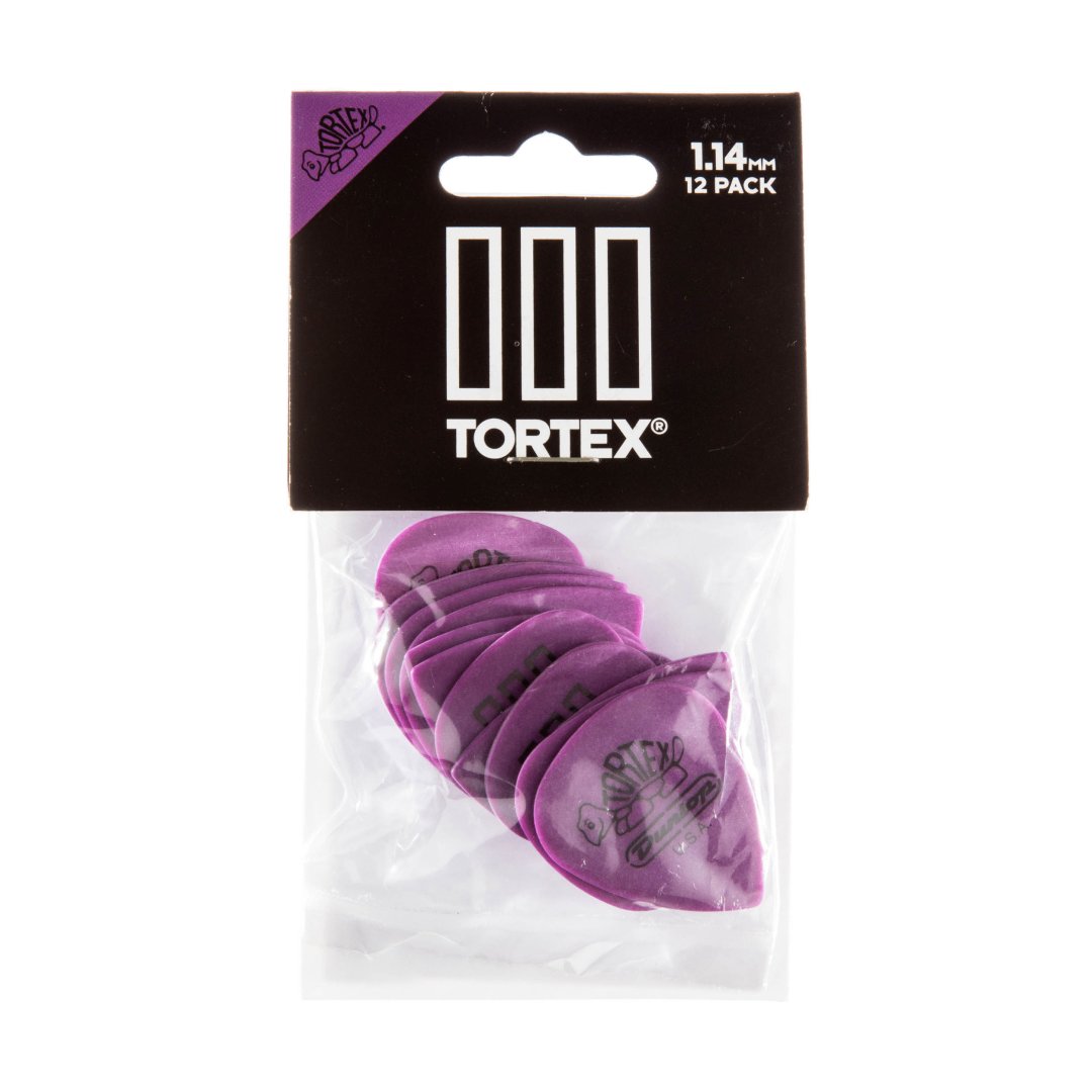 Dunlop Dunlop 462P114 Tortex TIII Guitar Pick 1.14mm (12 Pack)