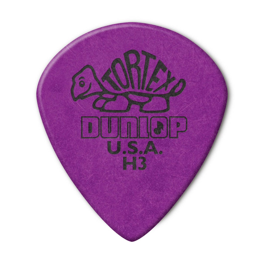 Dunlop Dunlop 472RH3 Tortex Jazz III Guitar Pick. Heavy (36 Pack)