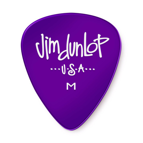 Dunlop Dunlop 486RMD Gels Guitar Pick. Medium Purple (72 Pack)