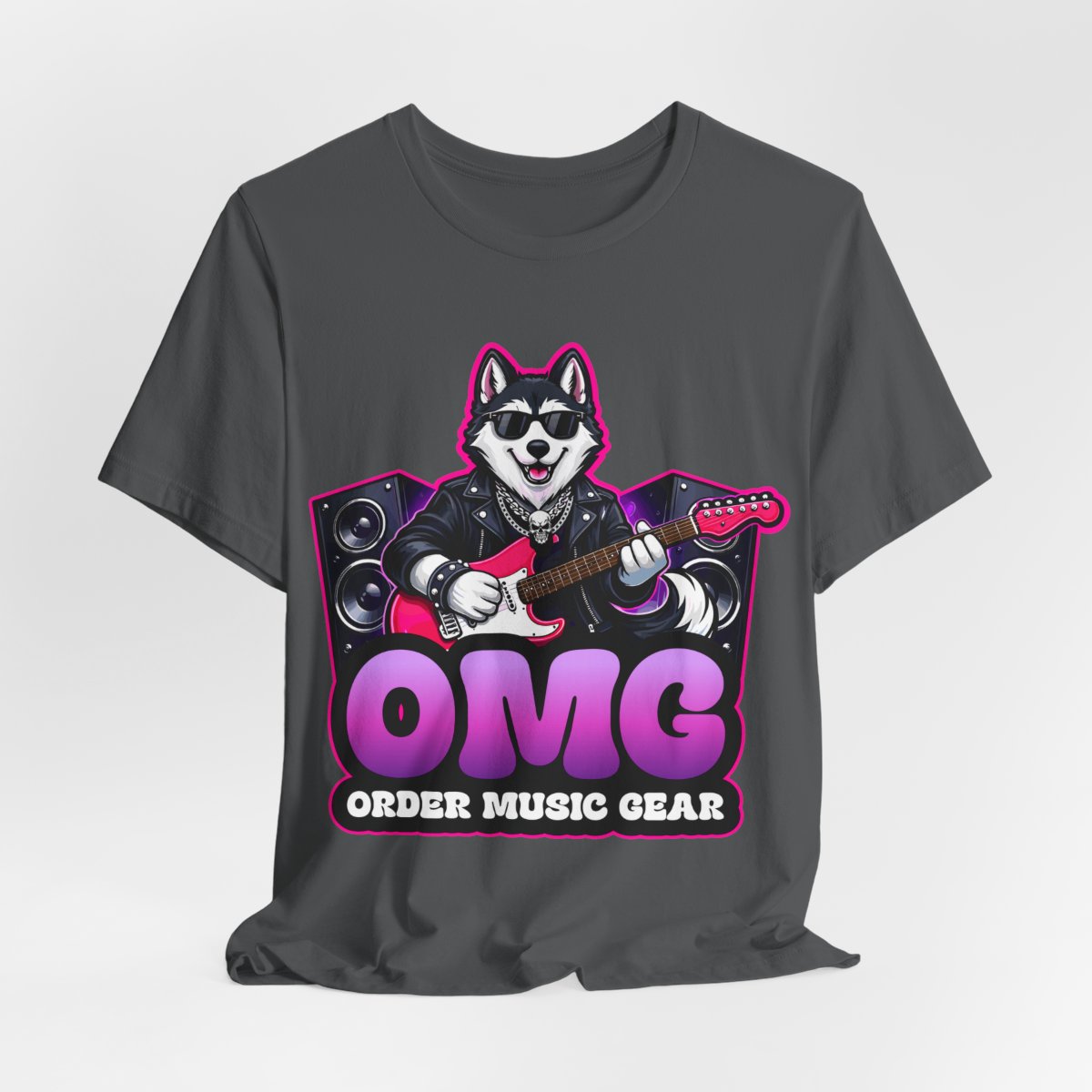 OrderMusicGear OMG Husky Logo - Asphalt / S