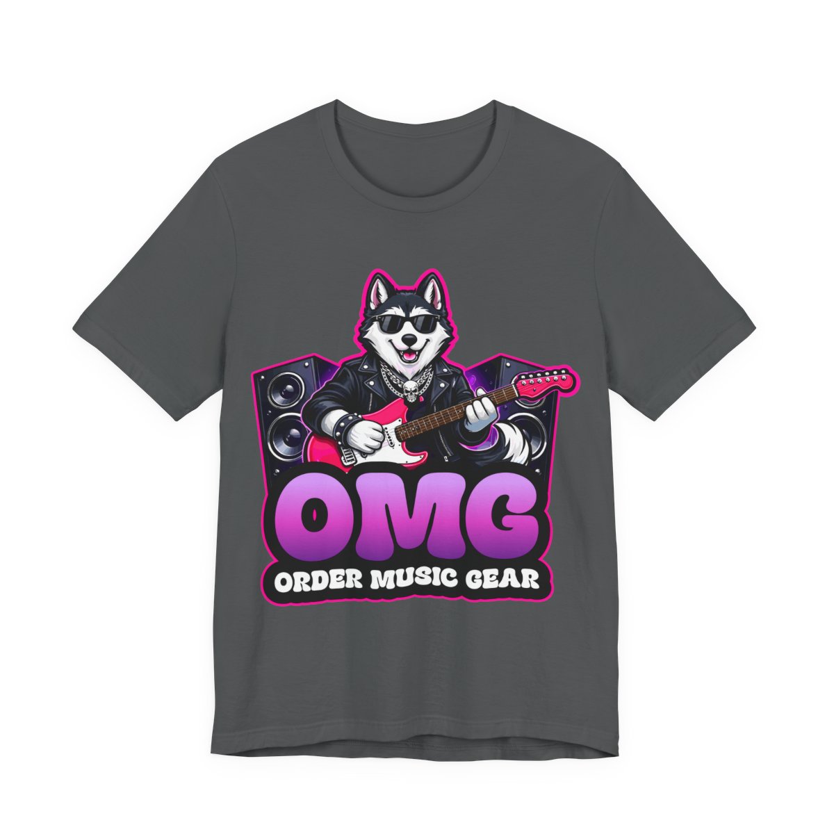 OrderMusicGear OMG Husky Logo - Asphalt / 3XL