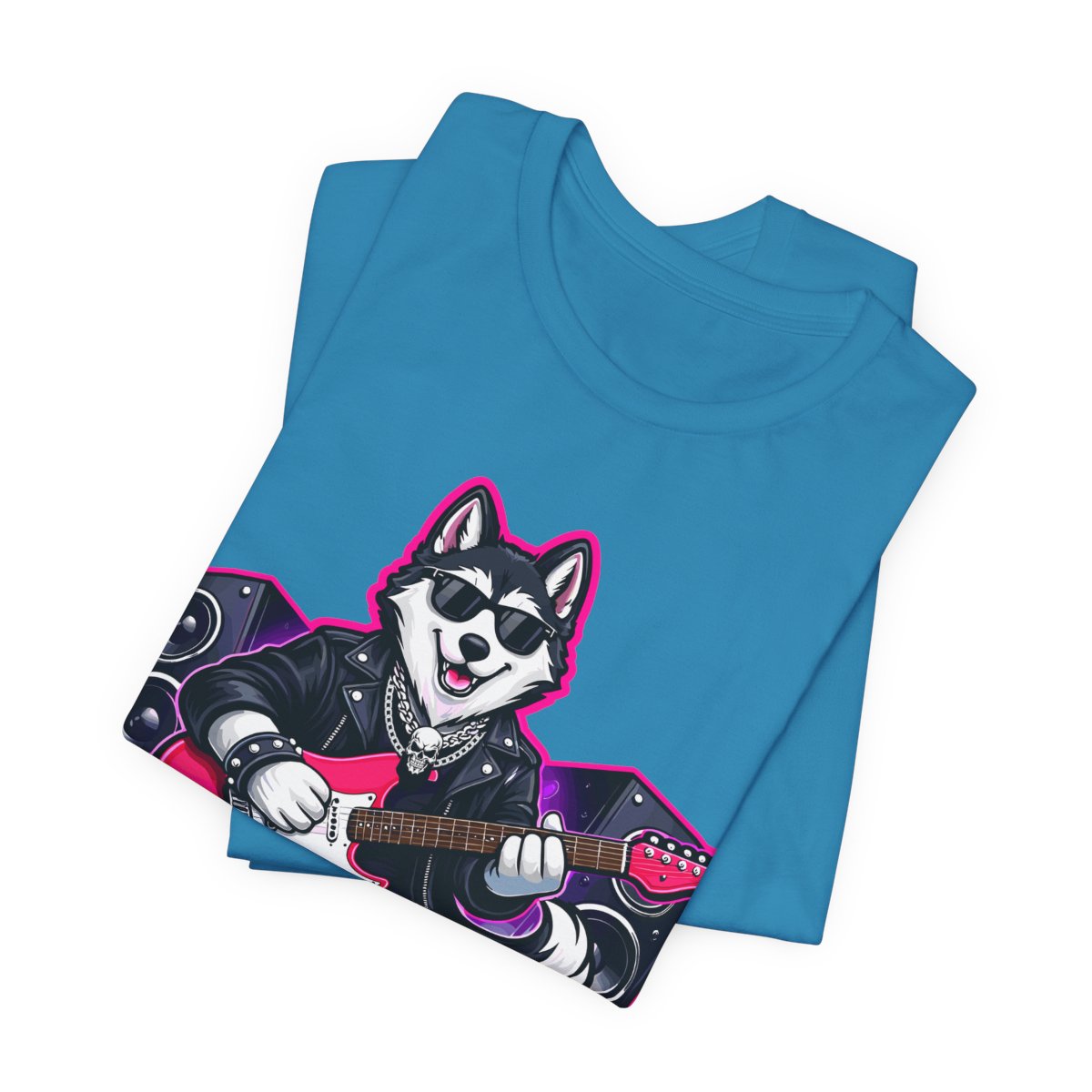 OrderMusicGear OMG Husky Logo - Aqua / 2XL