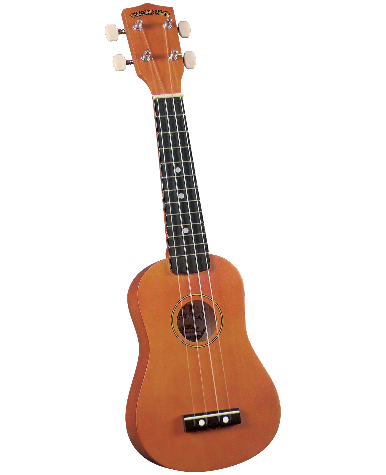 Diamond Head Diamond Head DU-101 Rainbow Soprano Ukulele - Brown