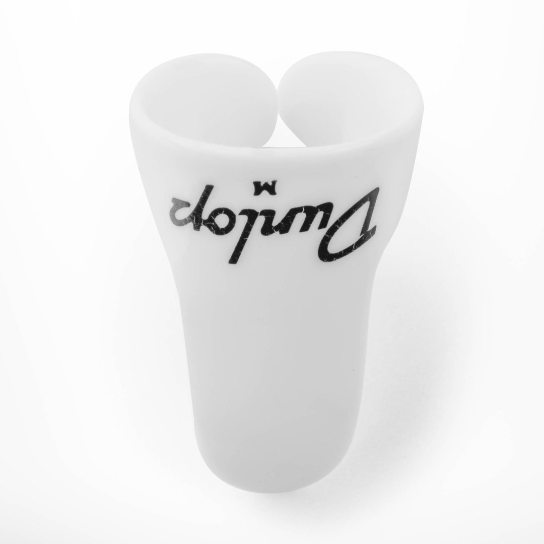 Dunlop Dunlop 9011R Thumbpicks White Plastic. Medium (12 Pack)