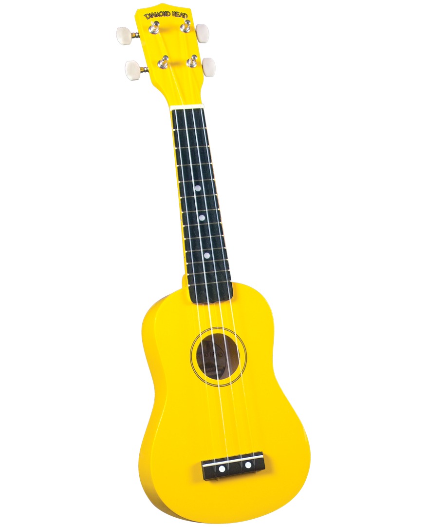 Diamond Head Ukuleles - Yellow