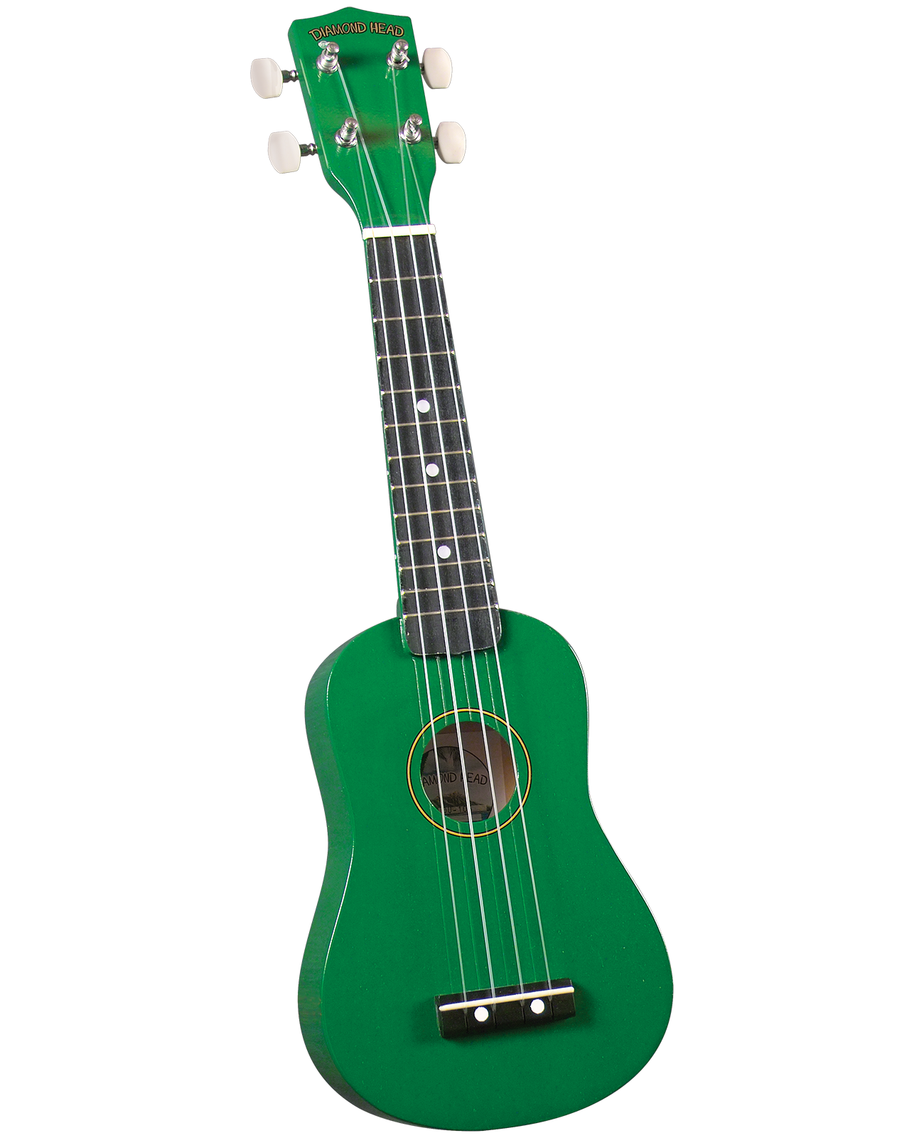 Diamond Head Diamond Head DU-105 Rainbow Soprano Ukulele - Green