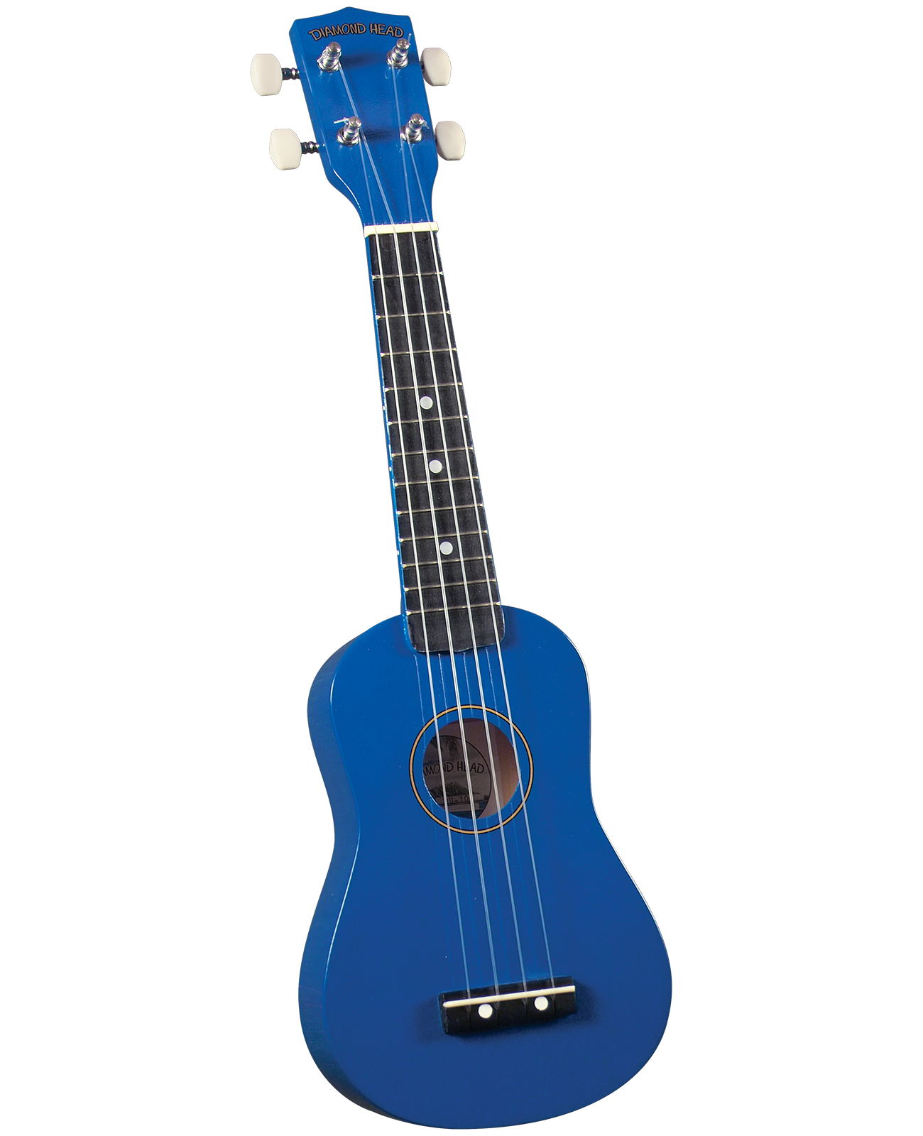 Diamond Head Diamond Head DU-107 Rainbow Soprano Ukulele - Blue