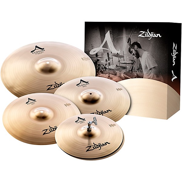 Zildjian Zildjian A Custom Cymbal Pack With Free 18" A Custom Crash