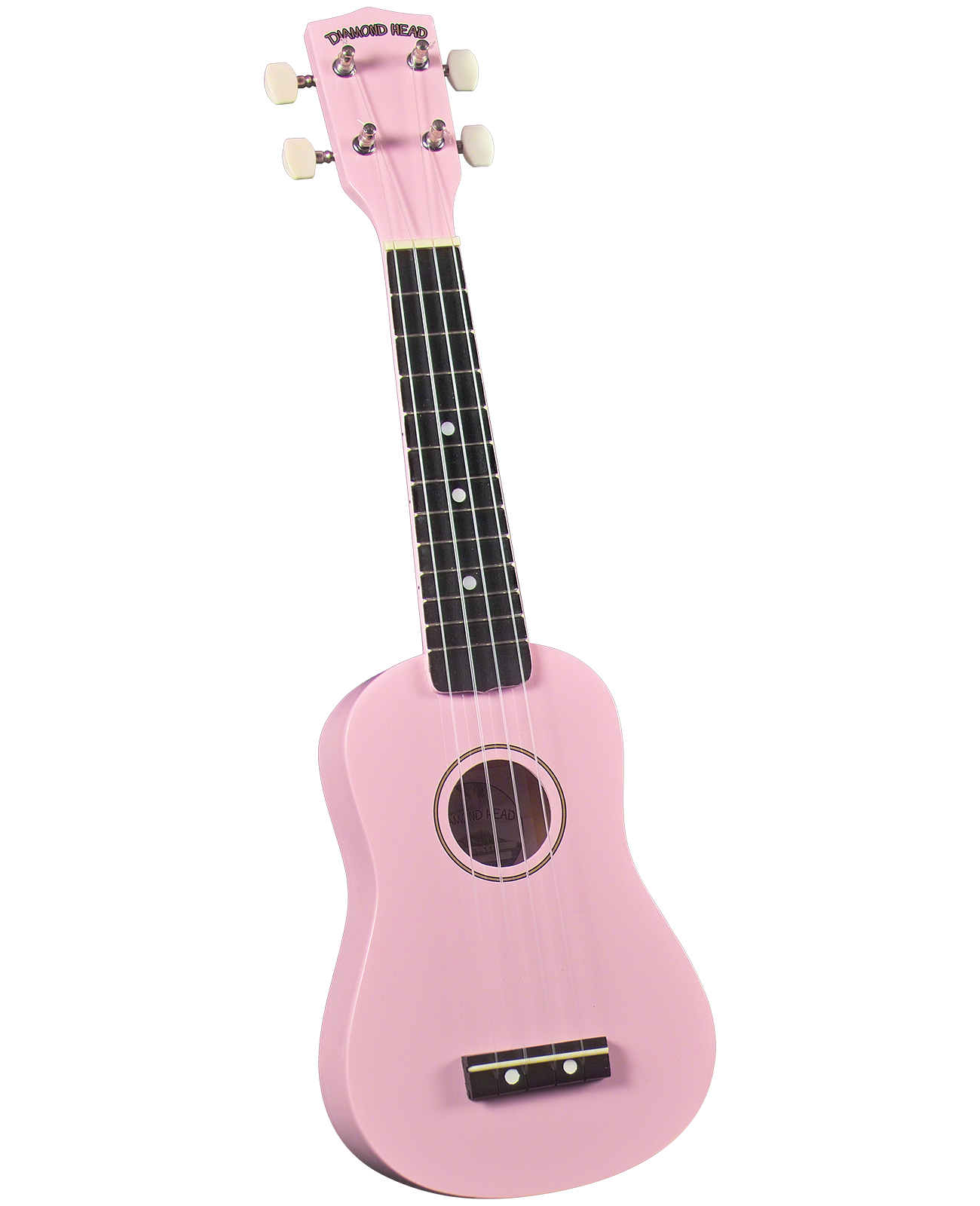 Diamond Head Diamond Head DU-110 Rainbow Soprano Ukulele - Pink