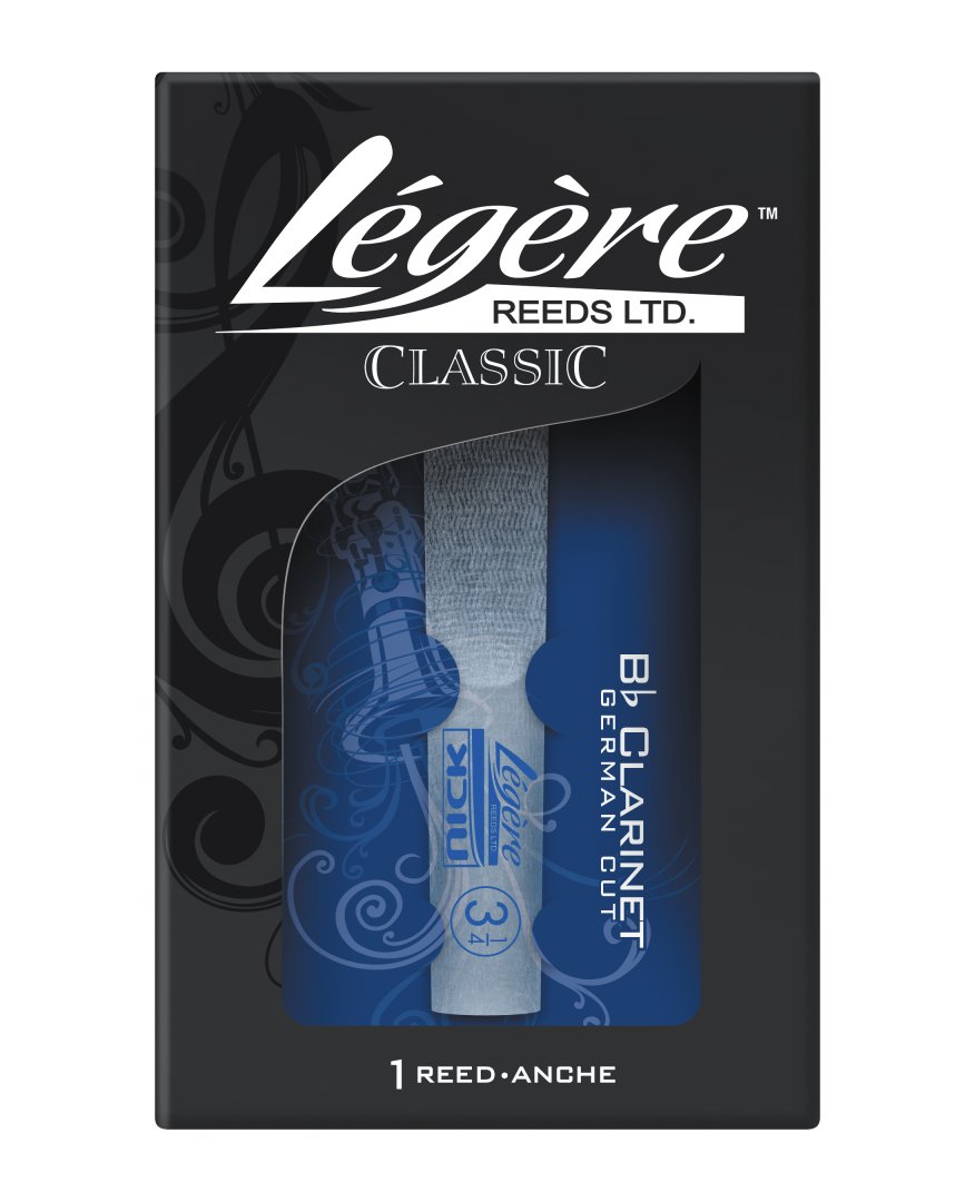 Legere Reeds Legere Reeds BBG325 B Flat Soprano Clarinet. German Cut (3.25)