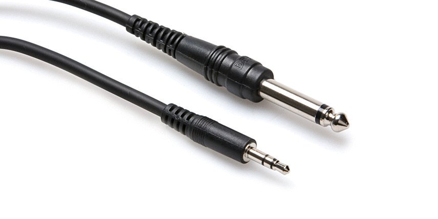 Hosa Hosa CMP-103 Mono Interconnect 1/4" TS to 3.5mm TRS