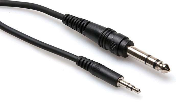 Hosa Hosa CMS-110 Stereo Interconnect 3.5mm TRS to 1/4" TRS. 10'