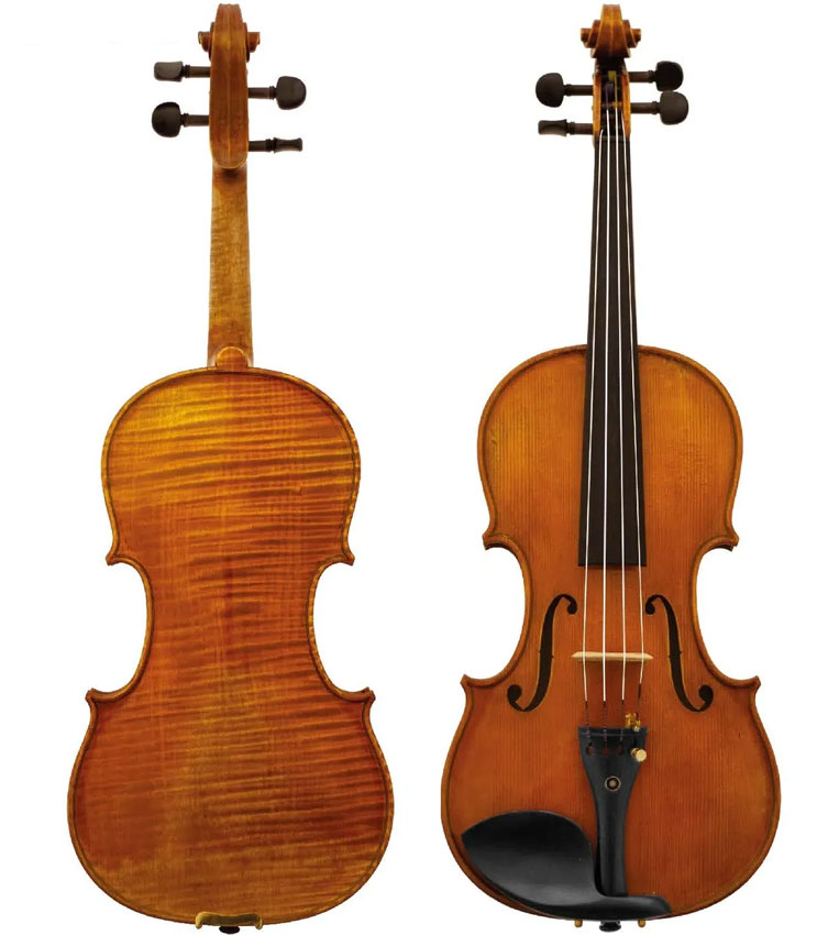 Voce Violins Conzone Antiqued Amber Premium Violin