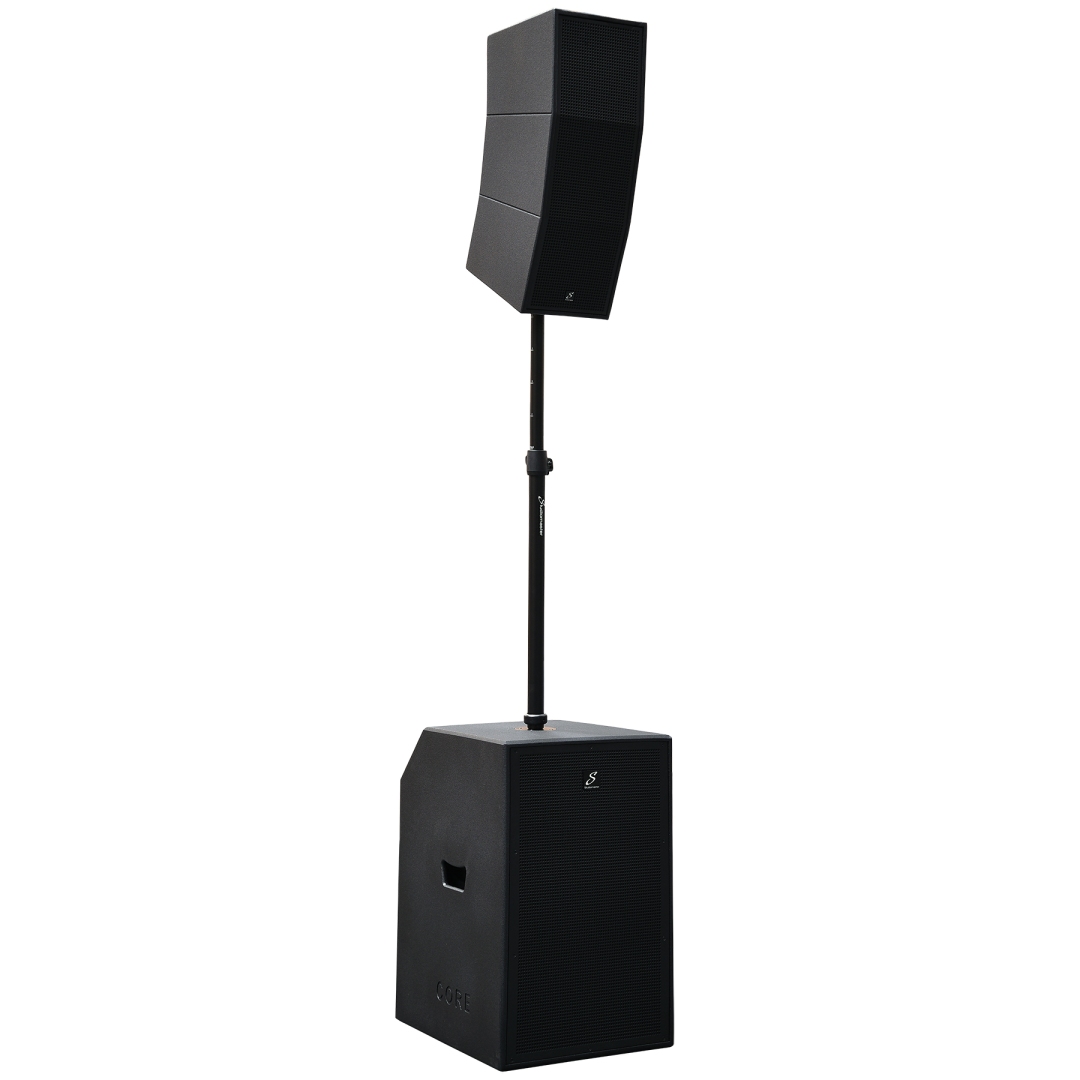 Studiomaster Core 151 15" Subwoofer & column with Analog mixer