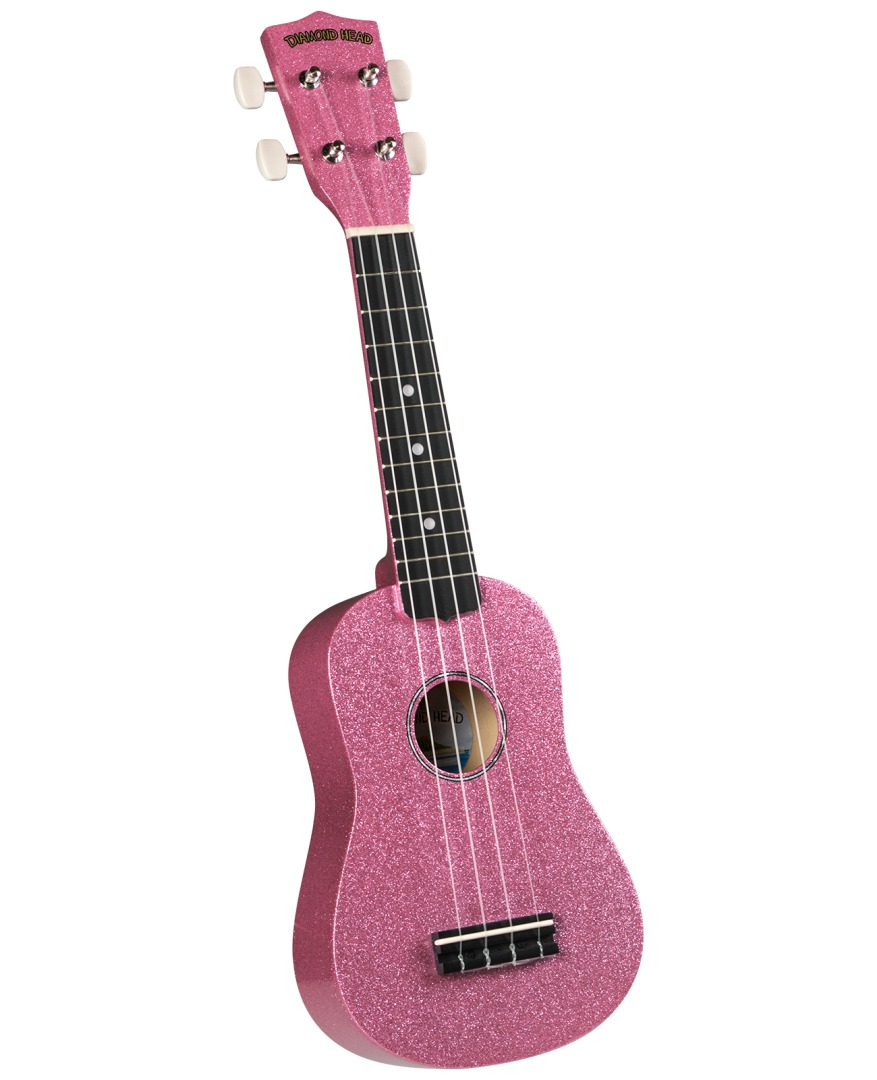 Diamond Head Ukulele - Bubblegum Pink