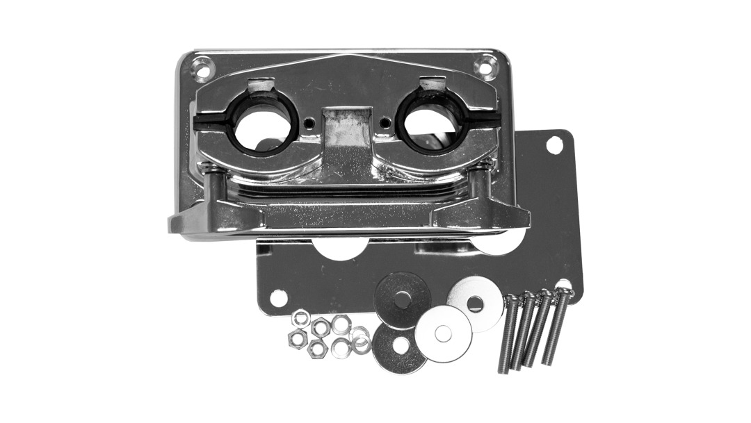 Cardinal Percussion CP8112B Double Tom Bass Drum Bracket