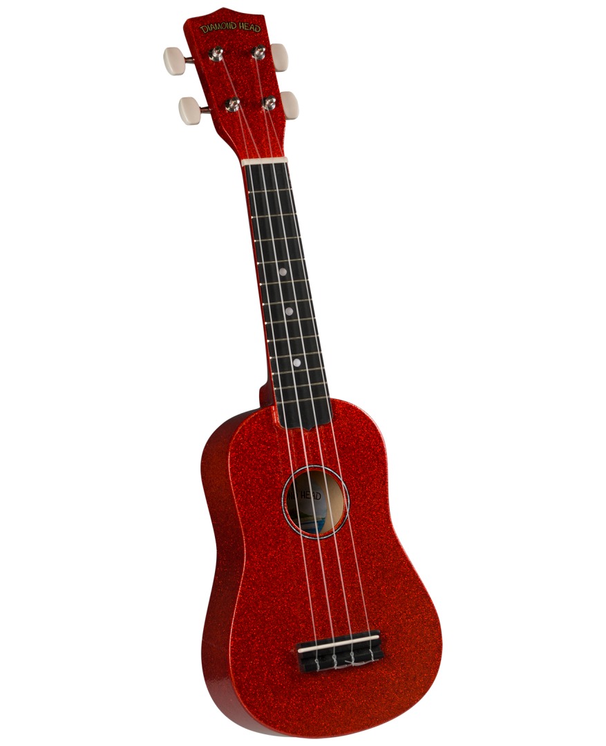 Diamond Head Ukulele - Candy Apple Red