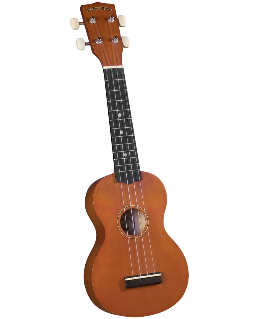 Diamond Head Diamond Head DU-150 Soprano Ukulele Natural Black Fingerboard