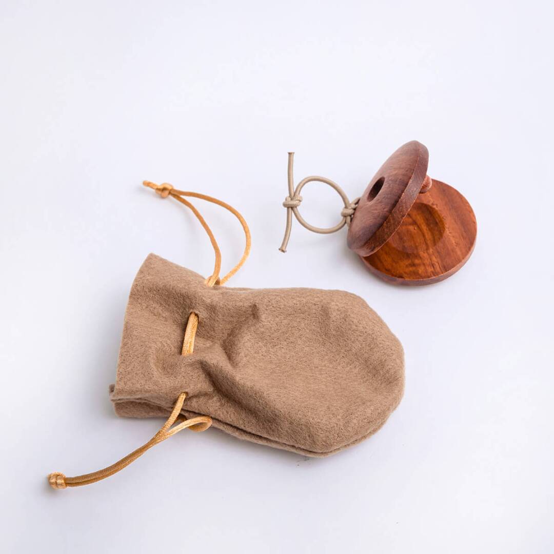 Cardinal Percussion CPT30WAM Rosewood Castanets
