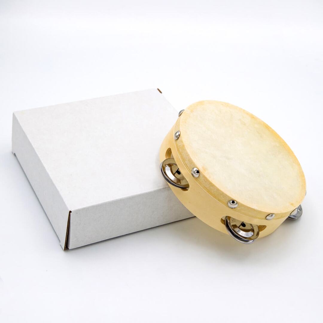 Cardinal Percussion CPTAMB6S04H 6" Tambourine w/Head Single
