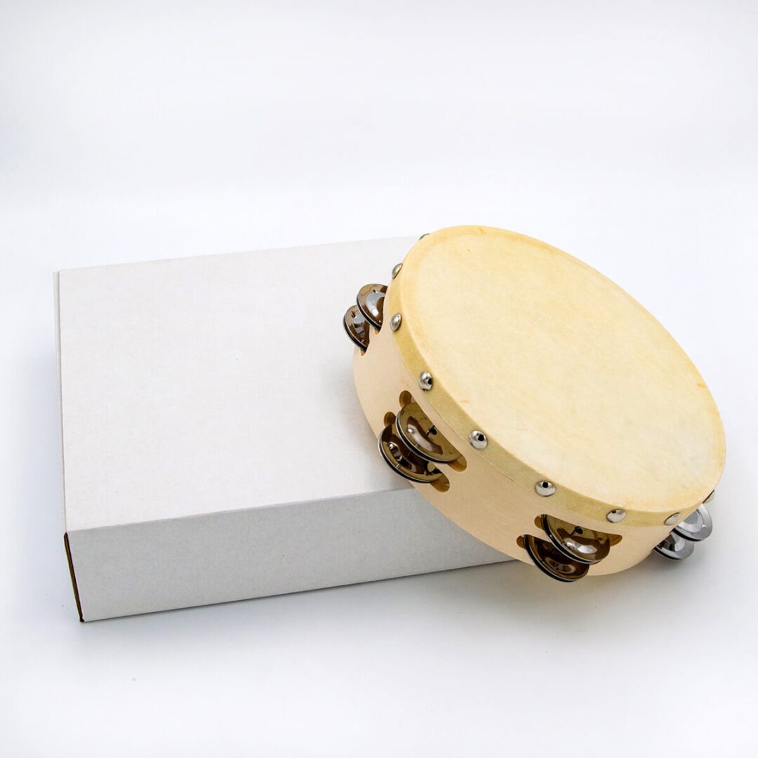 Cardinal Percussion CPTAMB8D12H 8" Tambourine w/Head Double