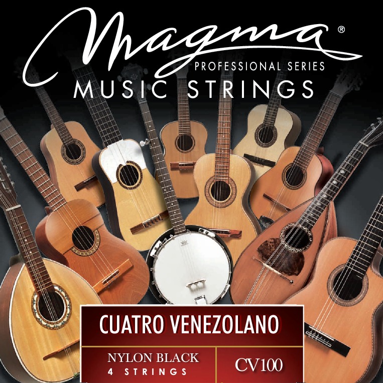 Magma Strings CUATRO VENEZOLANO Black Nylon