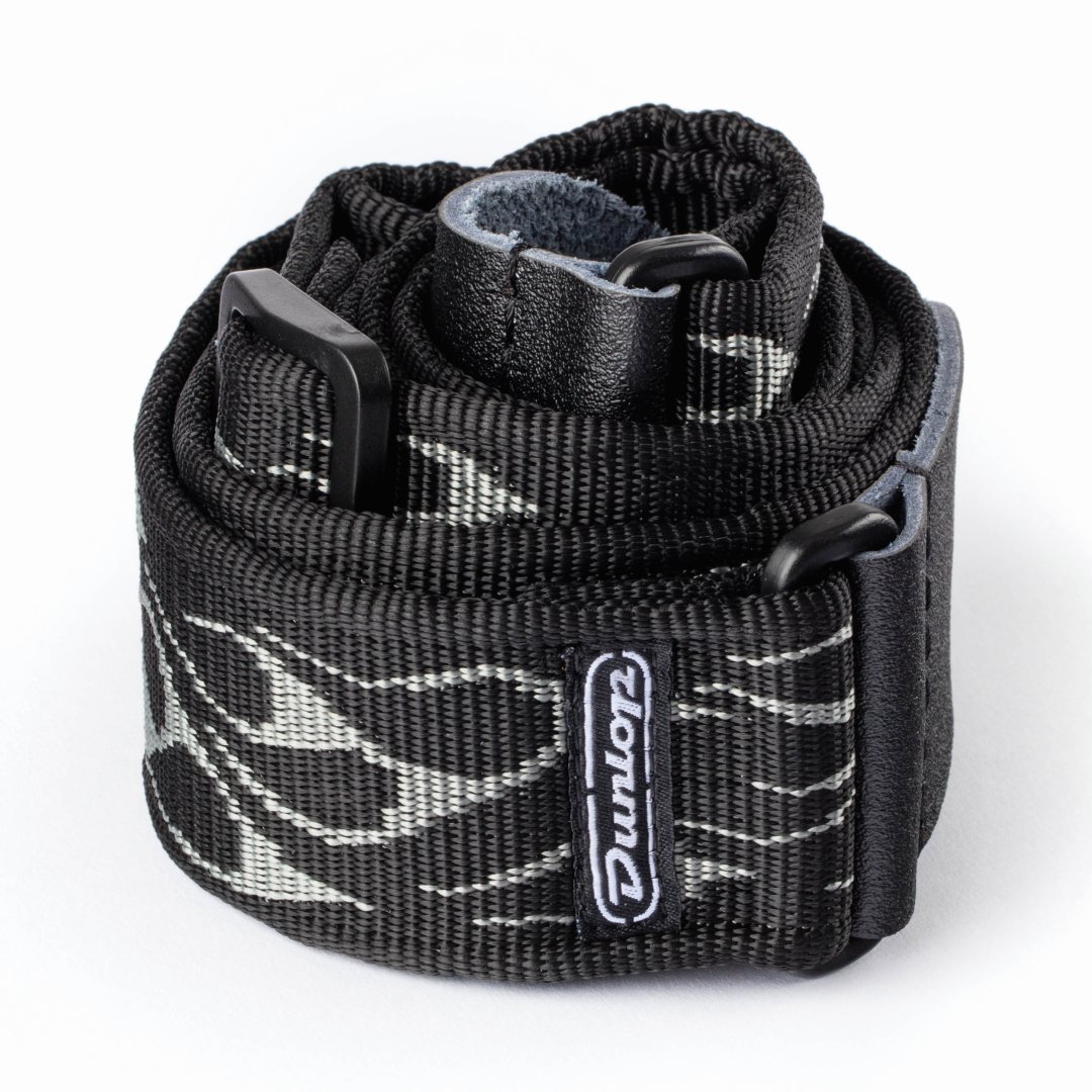 Dunlop Dunlop D3811GY Grey Flambe Guitar Strap