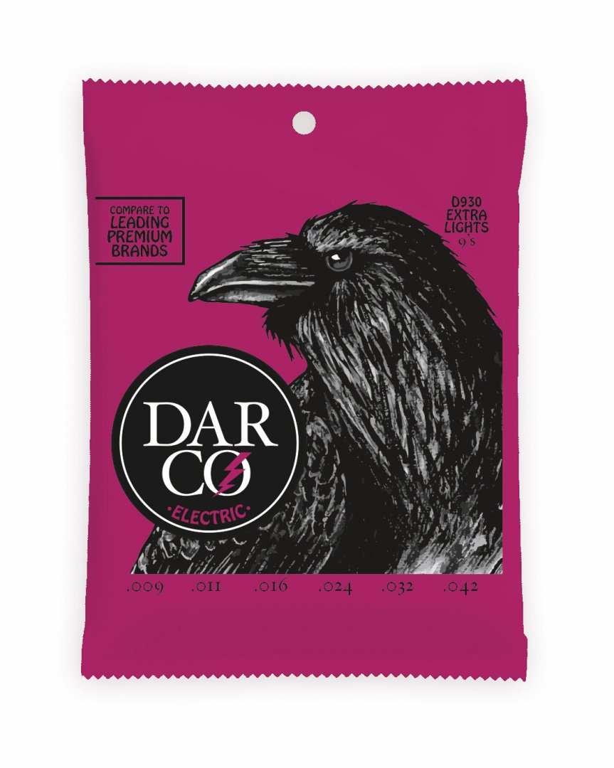 Martin Martin D930 Darco Electric Extra Light Guitar Strings. 9-42