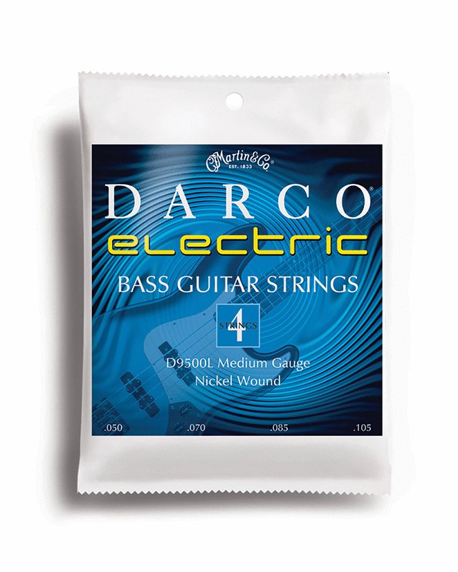 Martin Martin D9500 Darco Electric Medium Bass Strings. 45-105