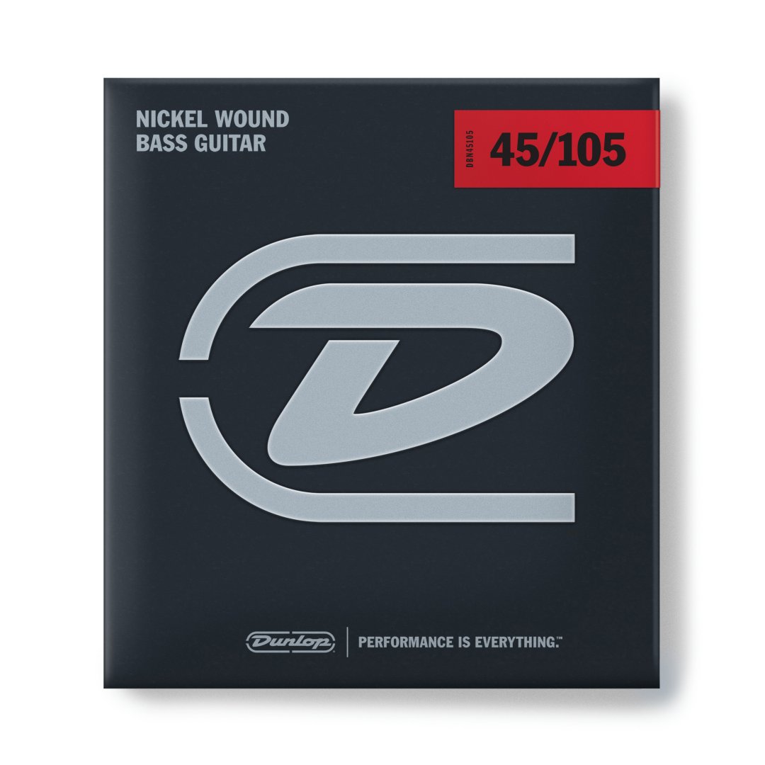 Dunlop Dunlop DBN45105 Nickel Wound Bass Strings. 45-105