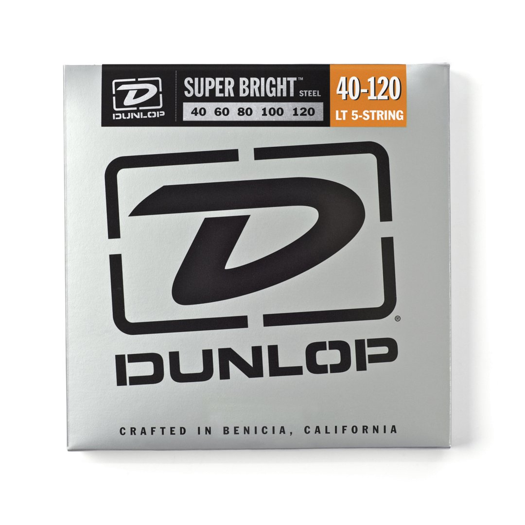 Dunlop Dunlop DBSBS40100 Stainless Steel Super Bright Bass Strings (5 String)