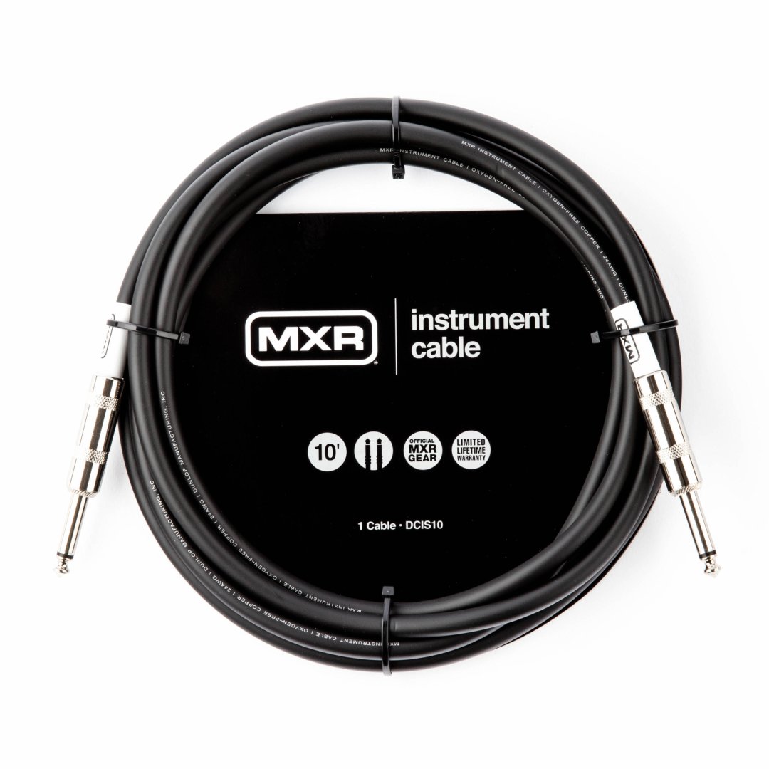 MXR MXR DCIS10 Standard Instrument Cable. 10'