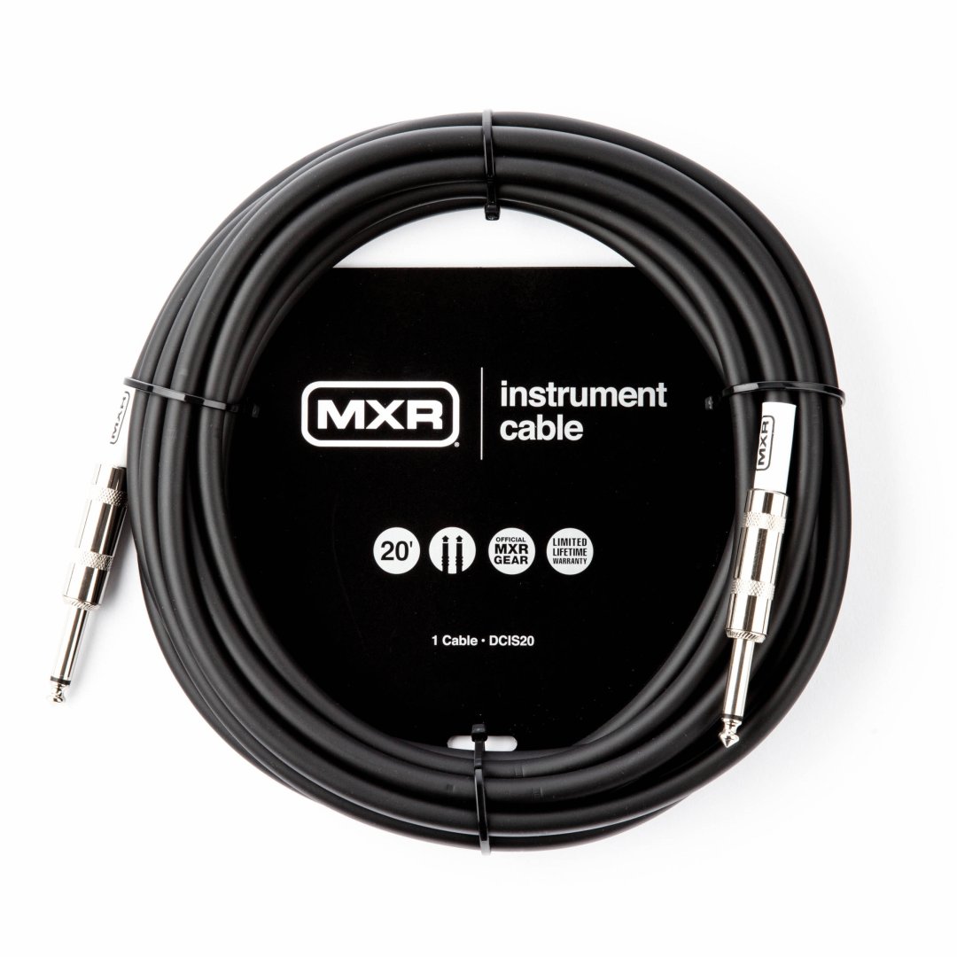 MXR MXR DCIS20 Standard Instrument Cable. 20'