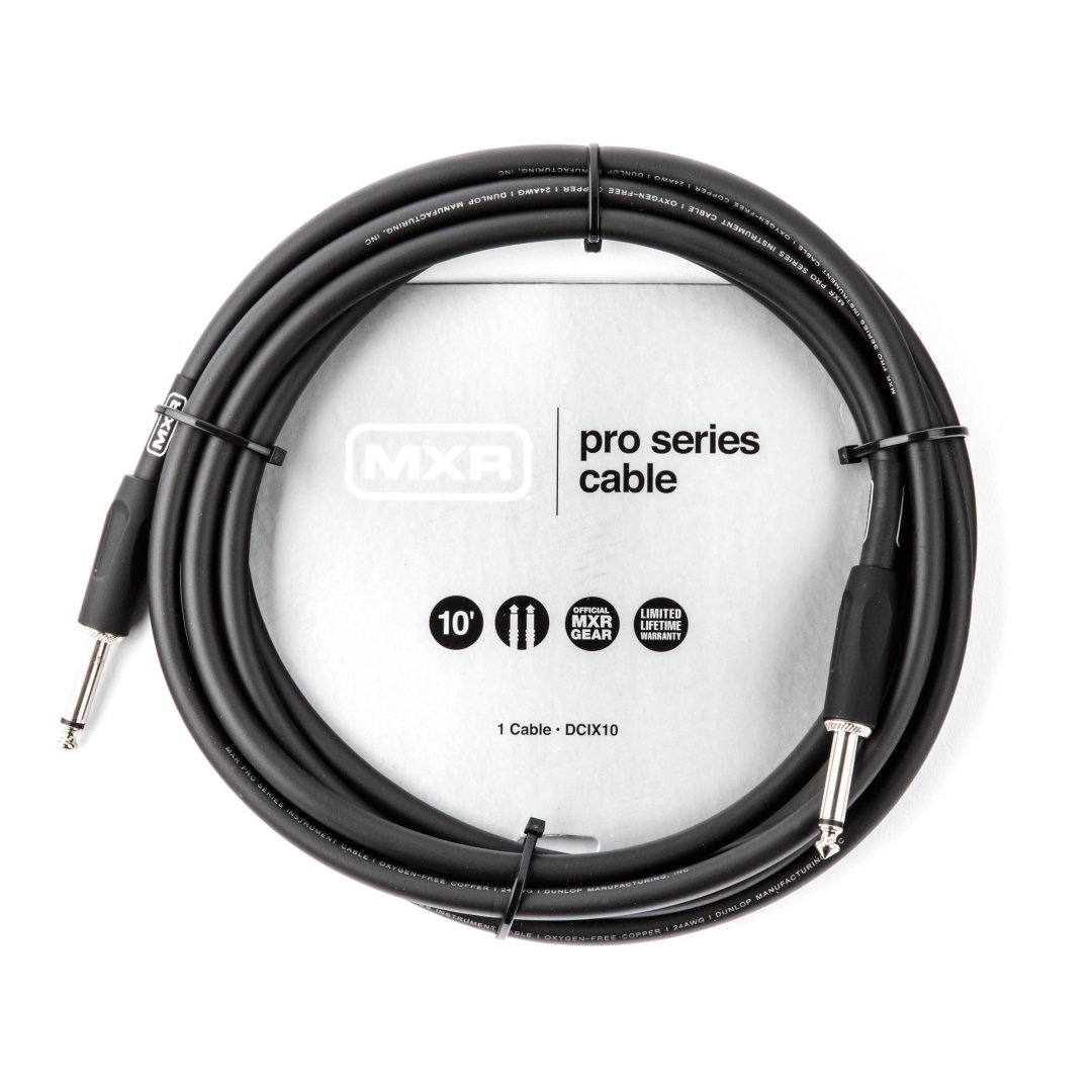 MXR MXR DCIX10 Pro Series Instrument Cable. 10'