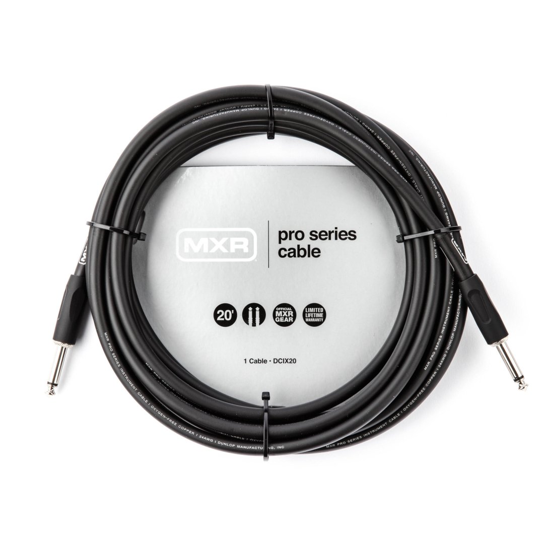 MXR MXR DCIX20 Pro Series Instrument Cable. 20'