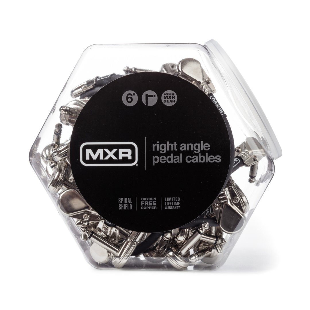 MXR MXR Patch Cable Jar. 6" (20 Cables)