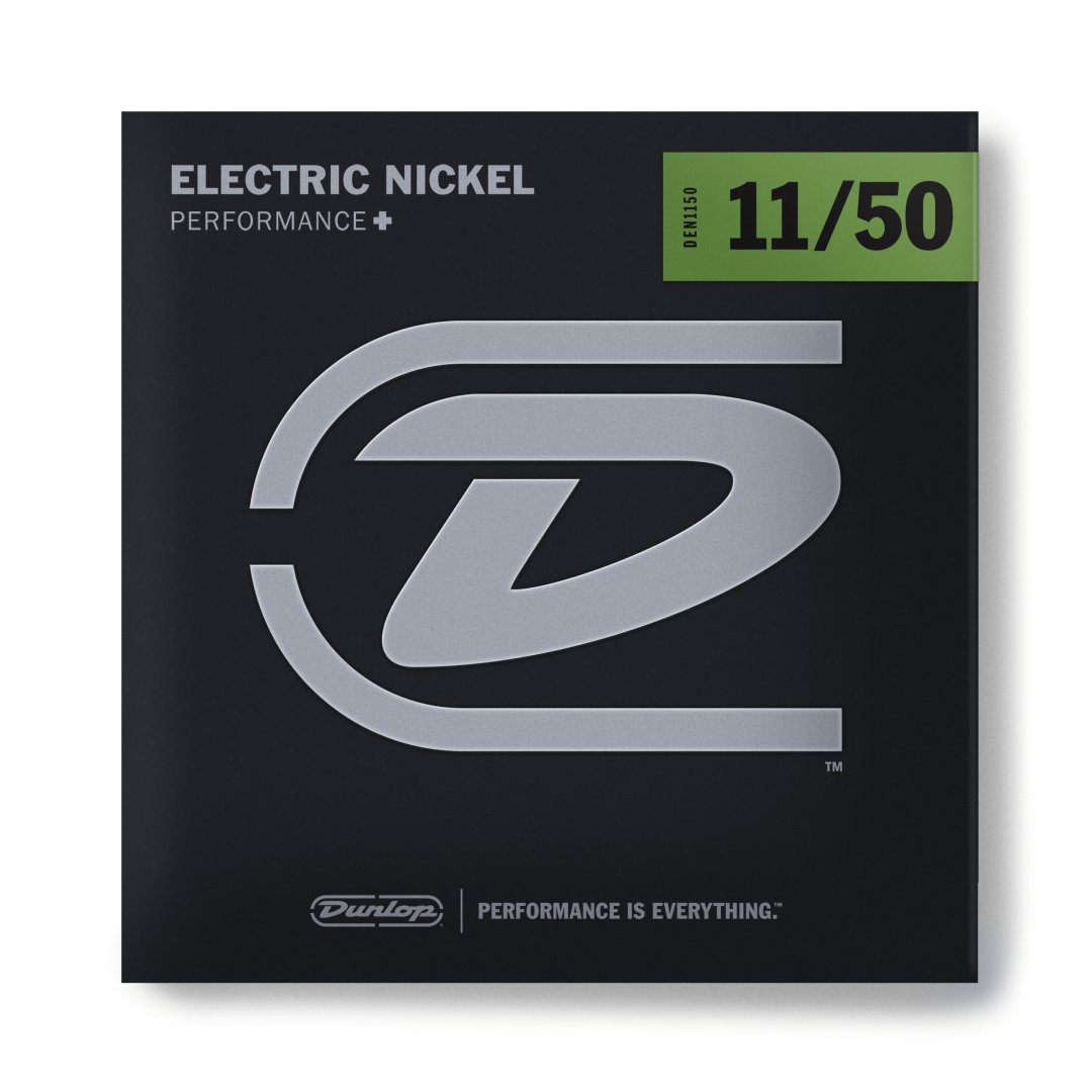 Dunlop Dunlop DEN1150 Performance+ Nickel Wound Electric Guitar Strings. 11-5