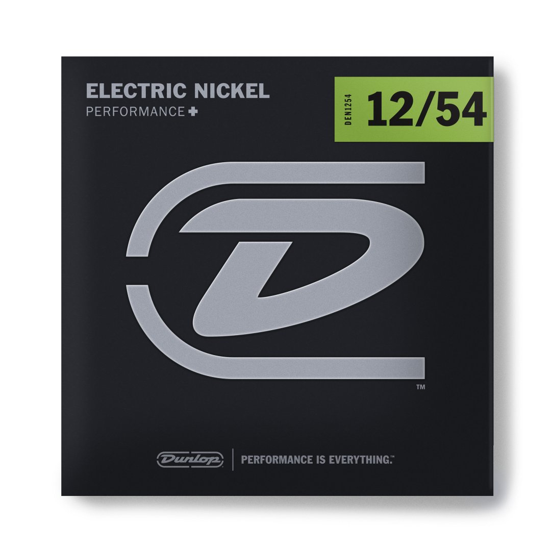 Dunlop Dunlop DEN1254 Performance+ Nickel Wound Electric Guitar Strings. 12-5