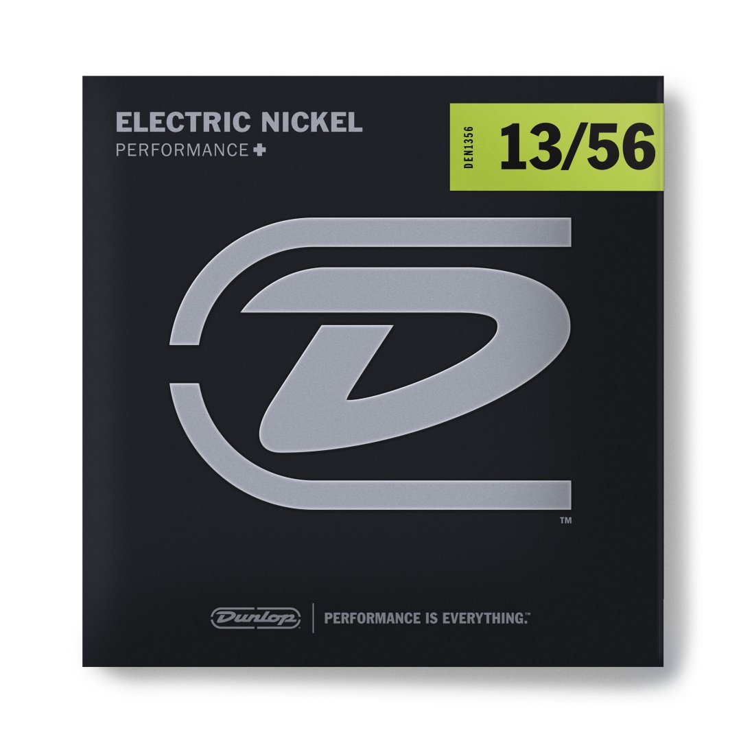 Dunlop Dunlop DEN1356 Performance+ Nickel Wound Electric Guitar Strings. 13-5