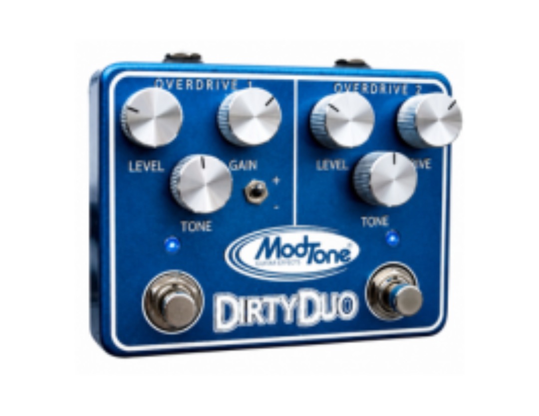 Modtone MT-DUO Dirty Duo Dual Overdrive Guitar Pedal