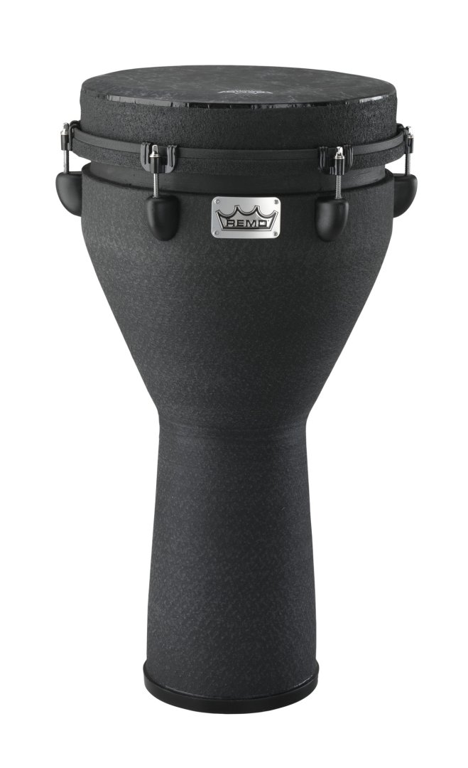 Remo Remo DJ-0012-BE Mondo Djembe Drum. Black Earth 12"